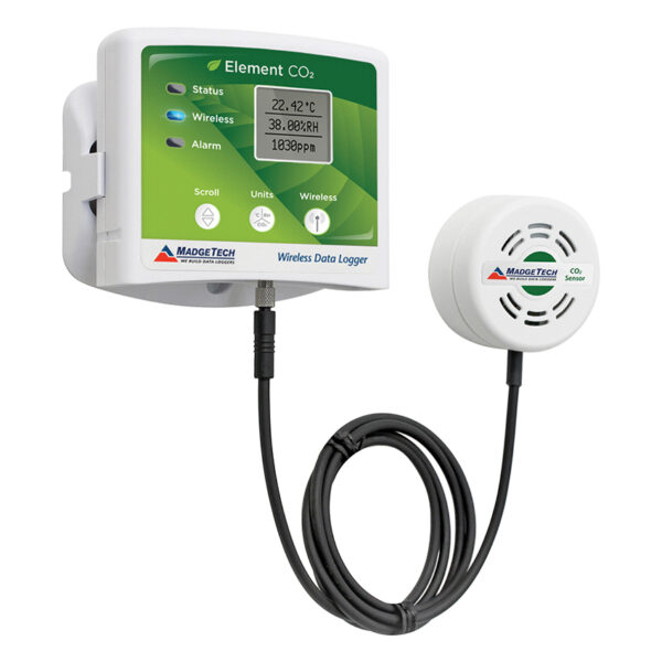 Medidor de CO2 con registro de datos