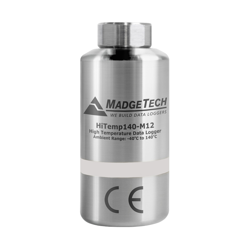 Registrador de temperatura con conector M12 para RTD