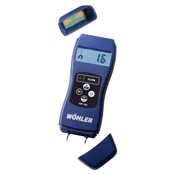 Medidor de humedad de madera y materiales de construcción