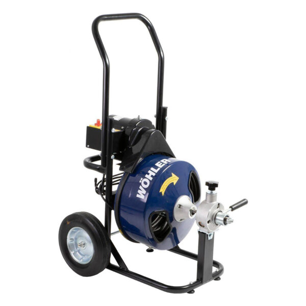 Desatascadora para limpieza de drenajes