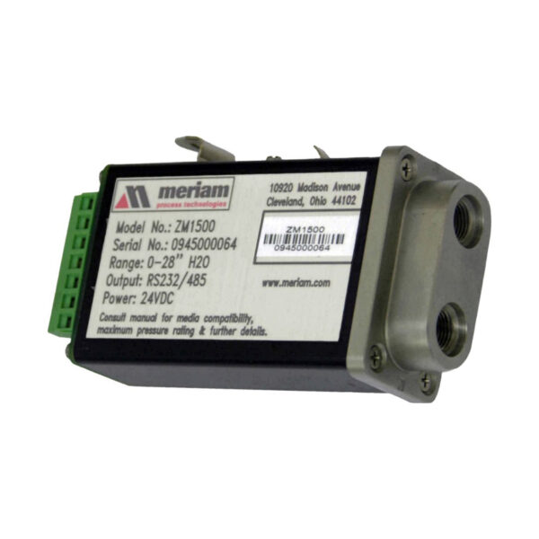 Transmisor de presión con salida RS232 y RS485