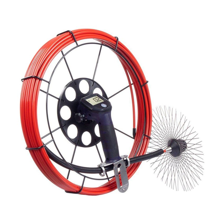 Sistema de limpieza de ductos de humo, chimeneas y tuberías