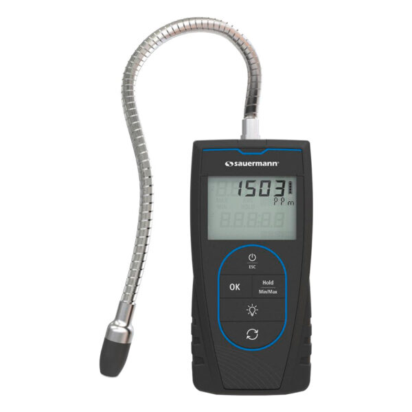 Detector de fugas de gas metano, propano, isobutano y GLP