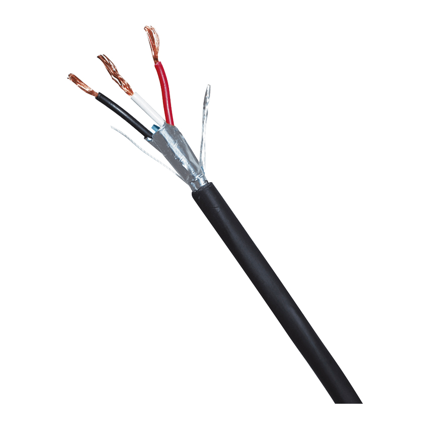 Cable de instrumentación apantallado de 3 hilos